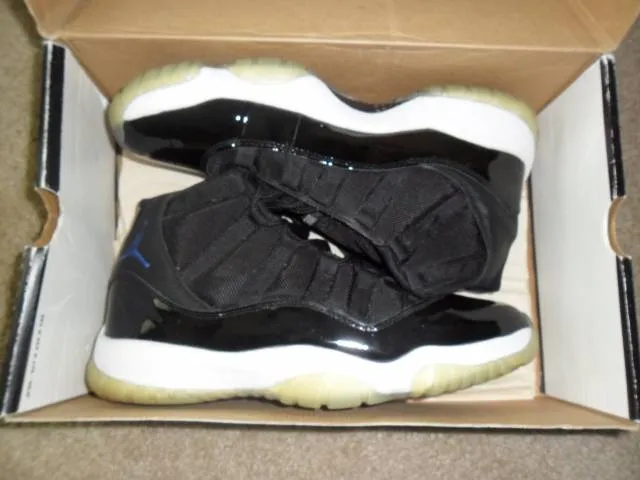 2000 nike air jordan xi 11 space jam retro og sz 12