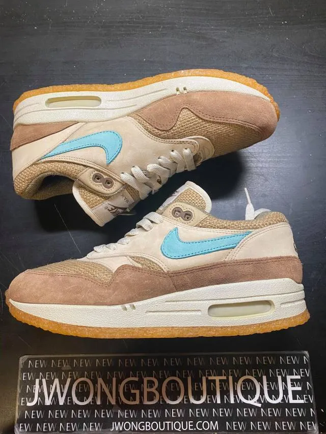 2004 nike air max 1 premium crepe birch blue