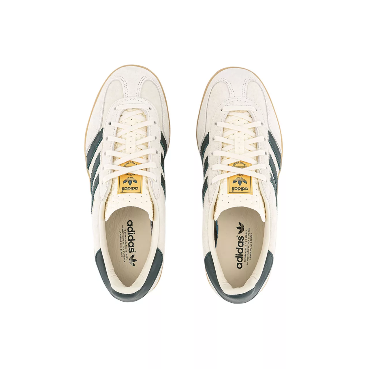 ADIDAS Gazelle Indoor Low-Top Trainers - Cream