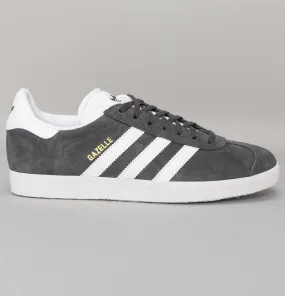 Adidas Gazelle Trainers Dark Grey Heather