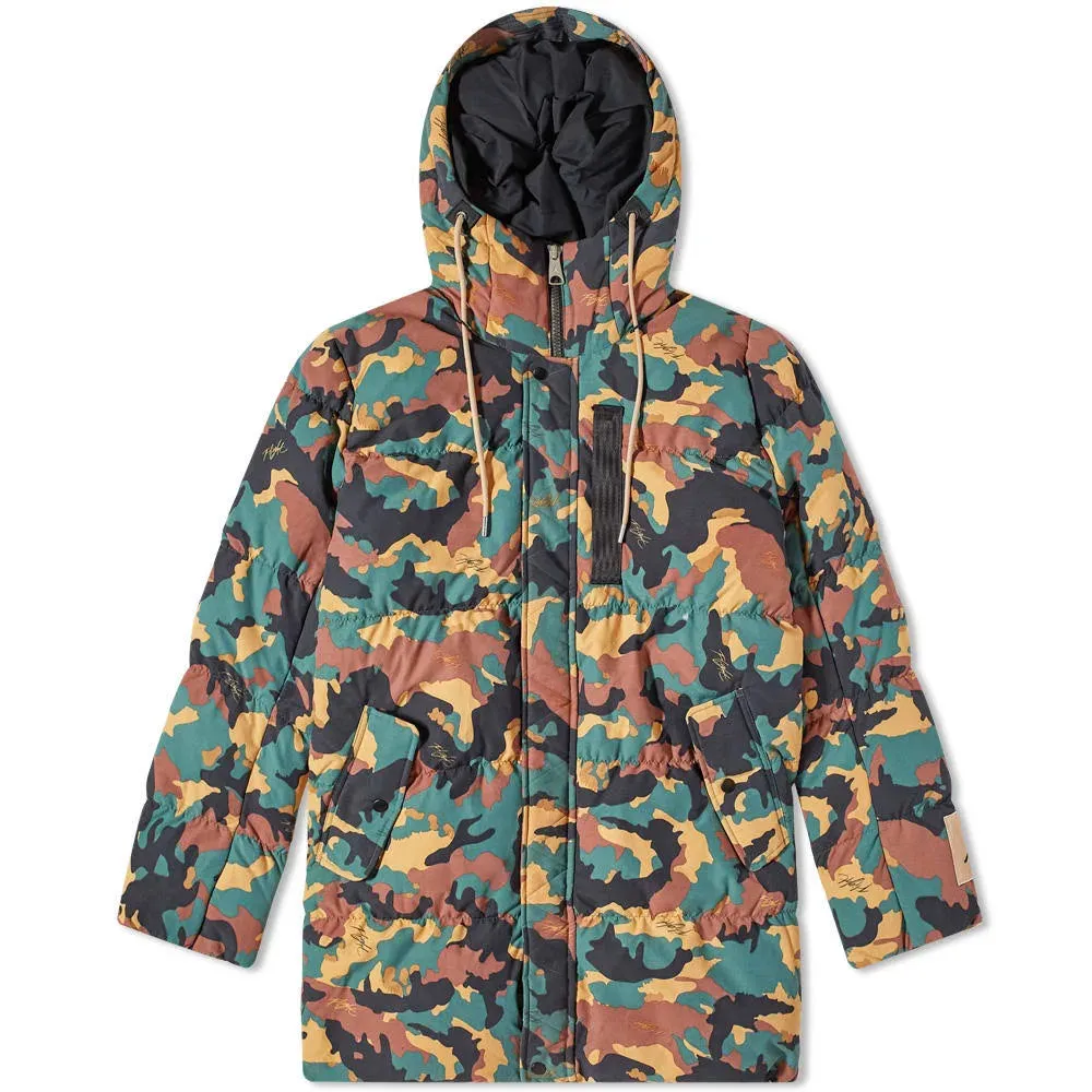 Air Jordan Flight Heritage Camo Jacket 'Noble Green'