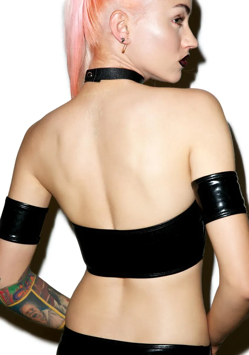 Alaska Bandeau Latex Bikini Top-