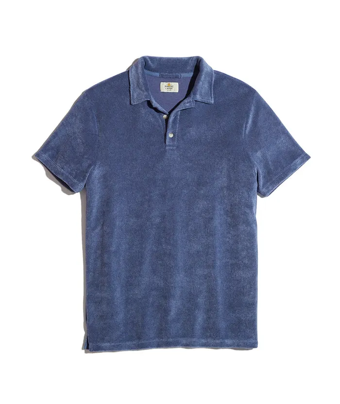 Arcadia Polo in Vintage Indigo