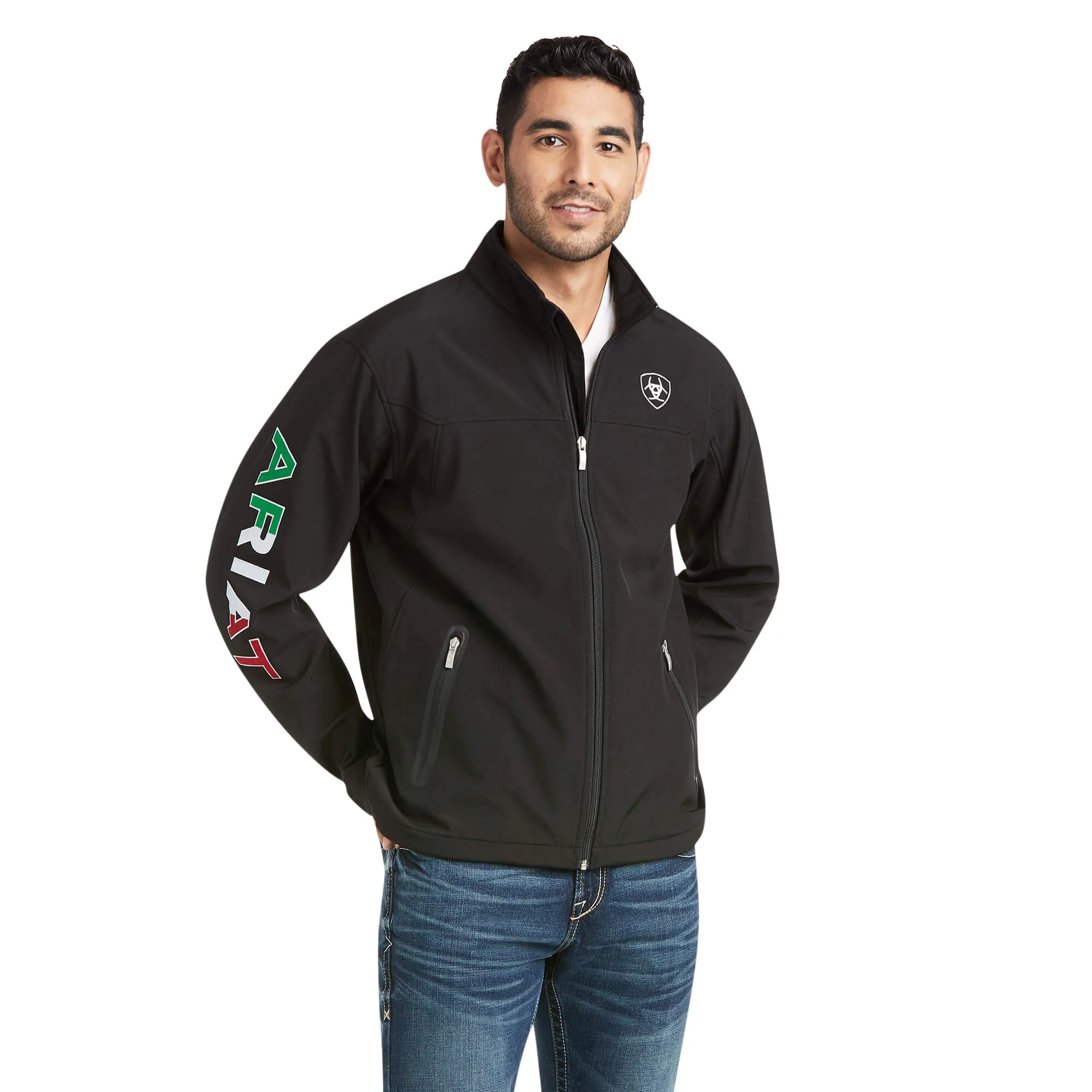 Ariat Mens New Team Softshell Mexico Jacket