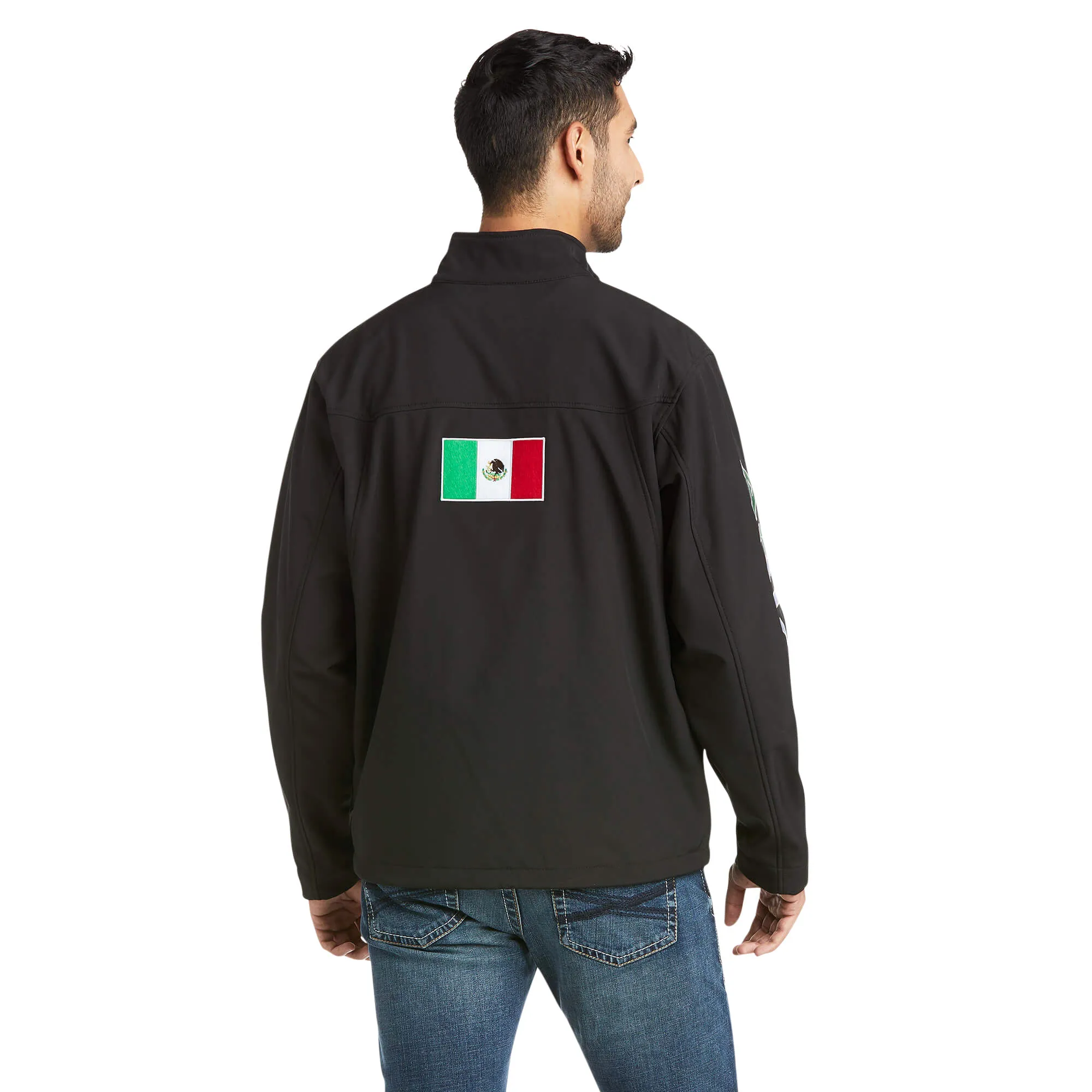 Ariat Mens New Team Softshell Mexico Jacket