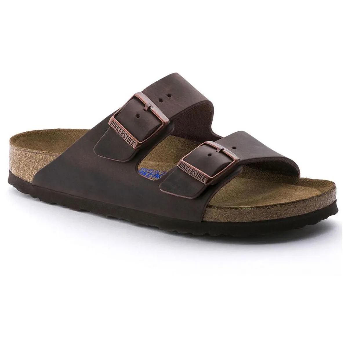 Arizona Suede Soft Footbed Narrow sandals - Habana