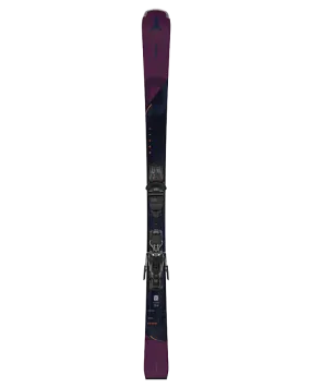 Atomic Cloud Q9 Women's Snow Skis + M10 GW Bindings - Black / Berry - 2024