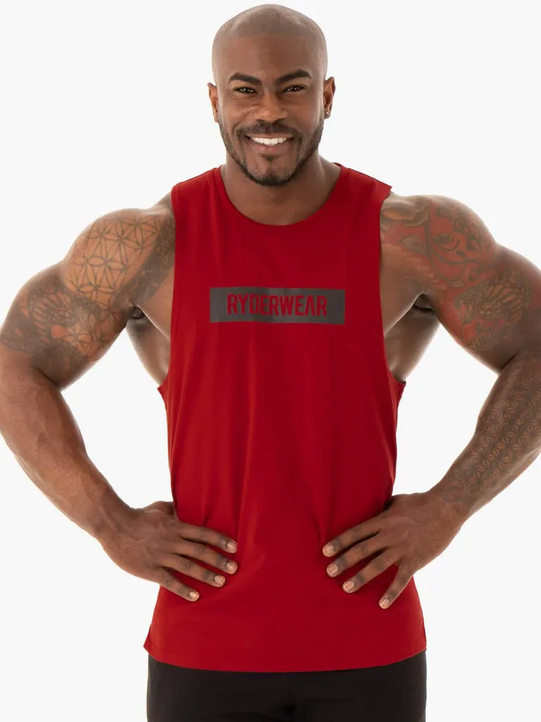 Base Baller Tank - Red