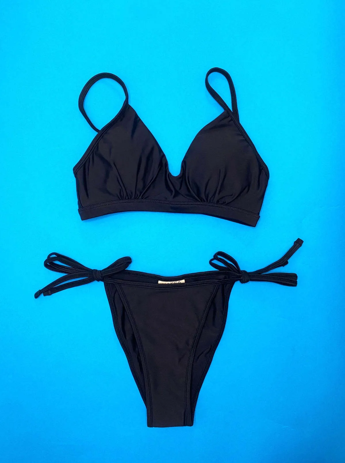 Beam Tie Bikini Bottom - Black