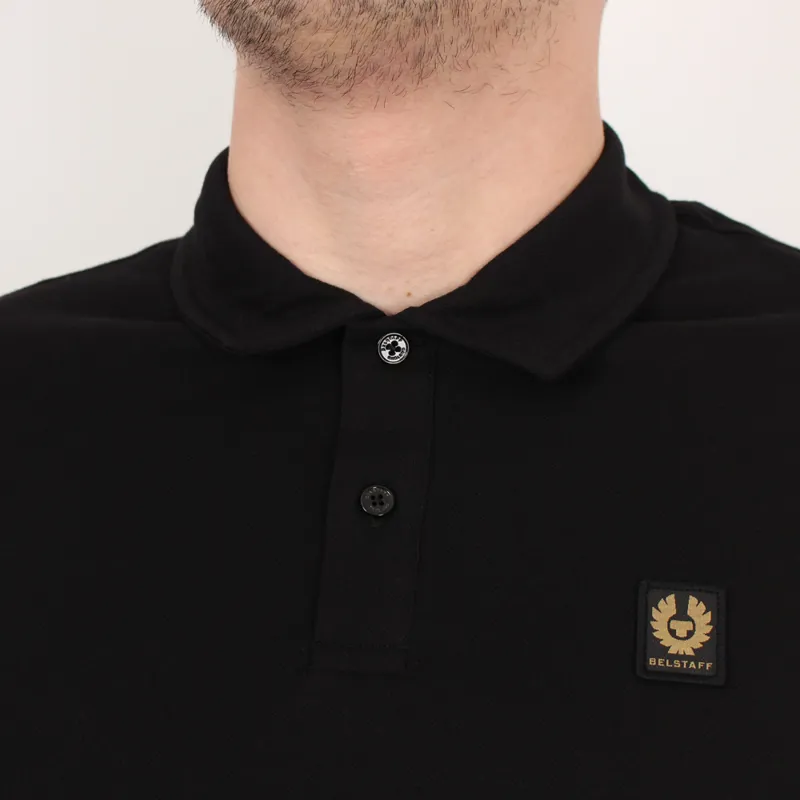 Belstaff Black Monitor Polo Shirt