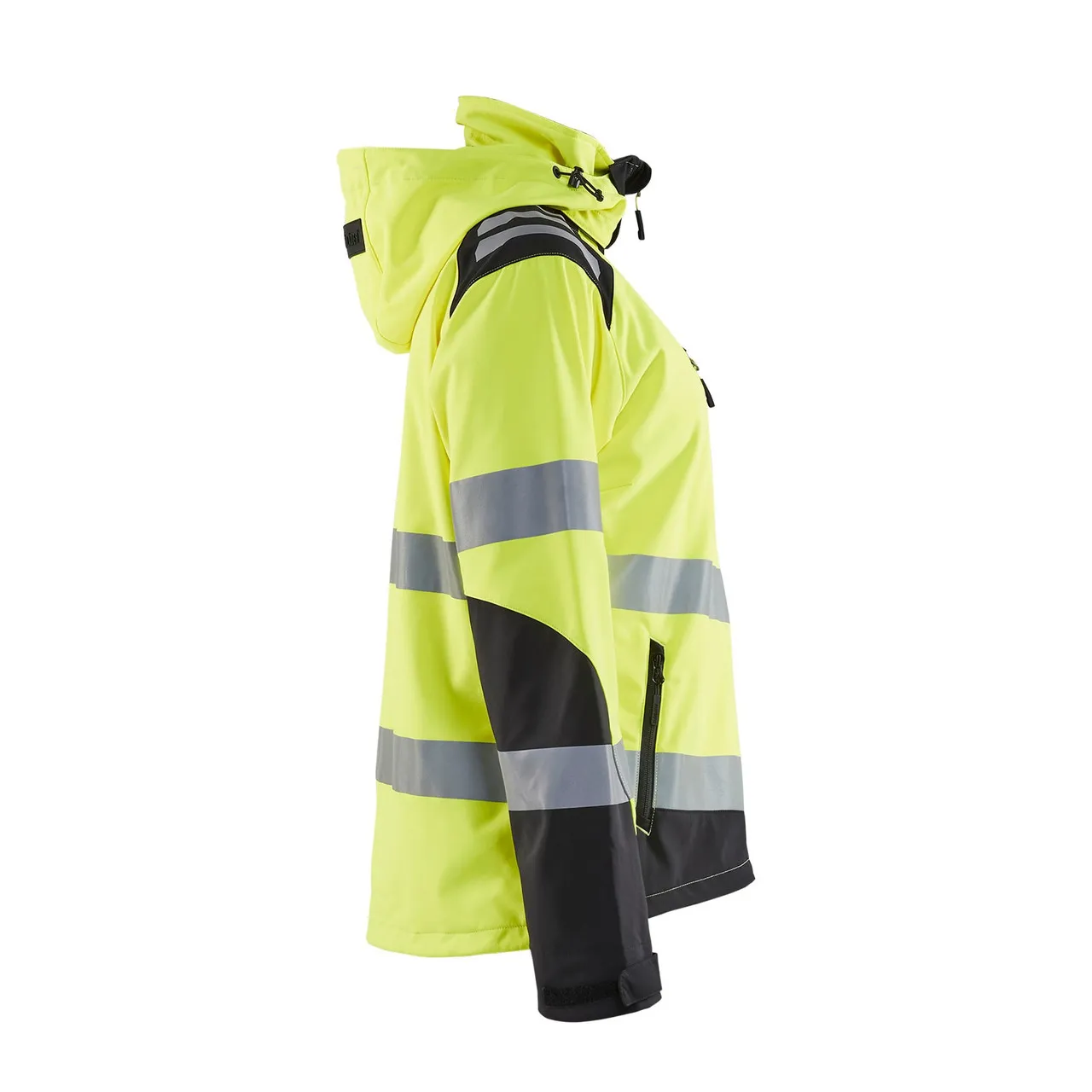 Blaklader Class 2 Hi Vis Yellow Softshell Jacket Women's 477725133399