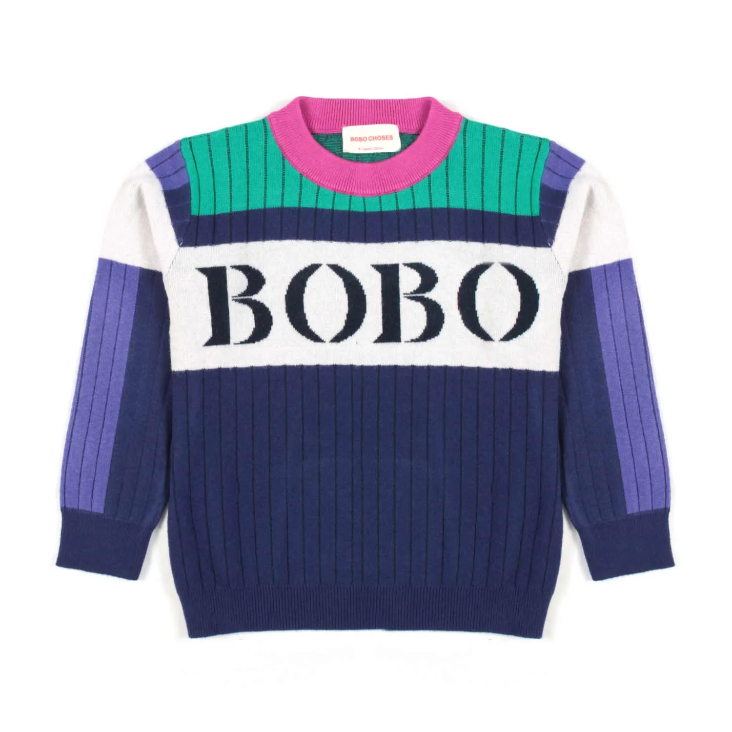 Bobo Choses Color Block Pullover For Boy And Girl