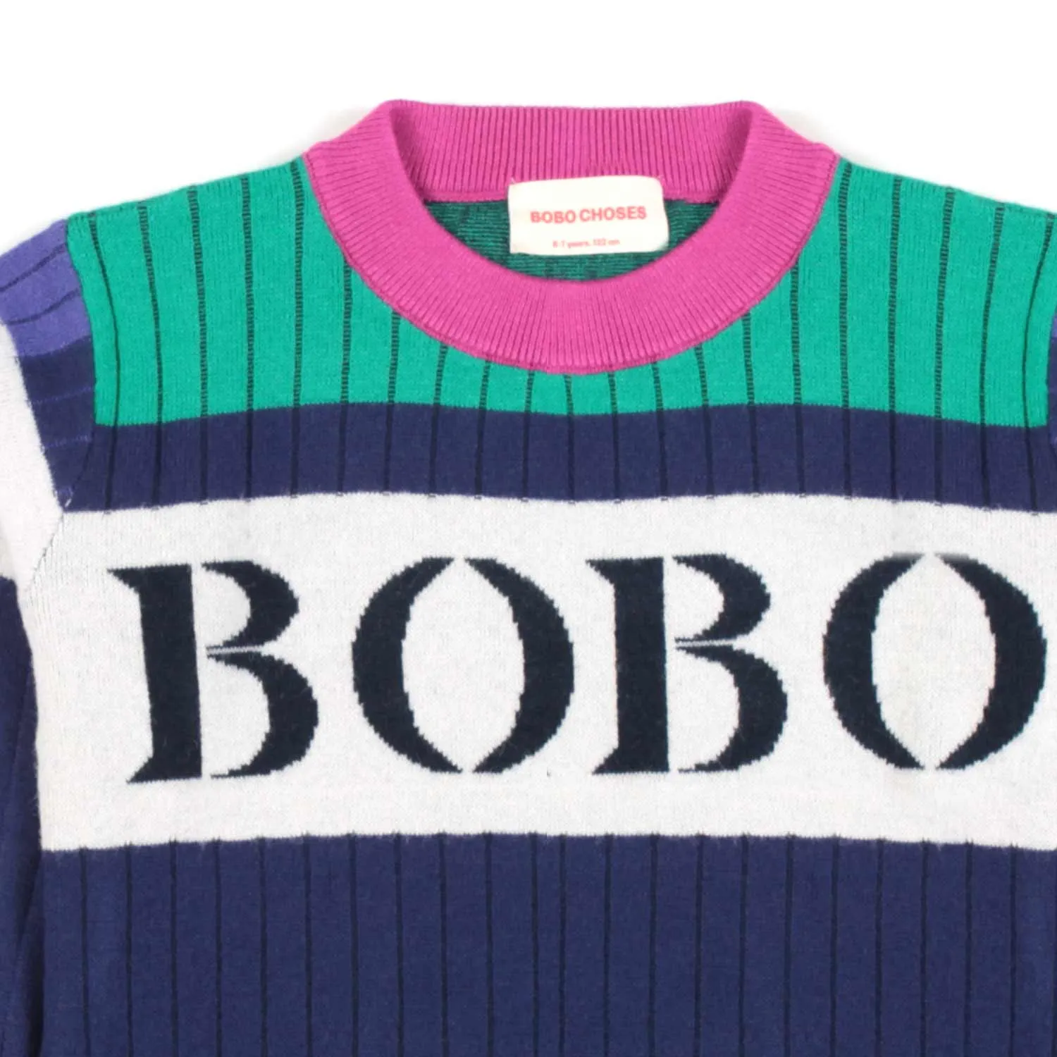 Bobo Choses Color Block Pullover For Boy And Girl