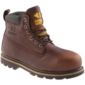 Buckler B750 Dark Brown Goodyear Welted Waterproof Safety Lace Boot