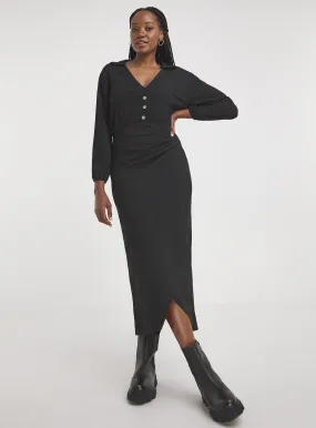 Buy SIMPLY BE Treebark Wrap Midi Dress 20 | Dresses | Tu