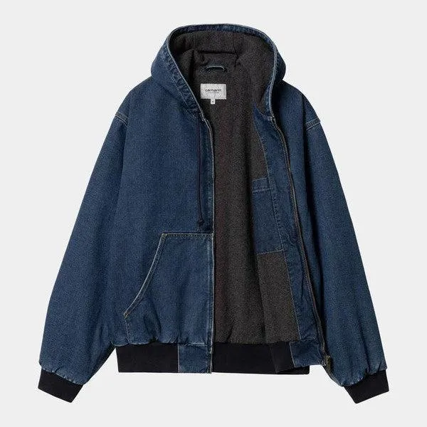 Carhartt WIP OG Active Jacket Winter Blue Stone Washed Denim