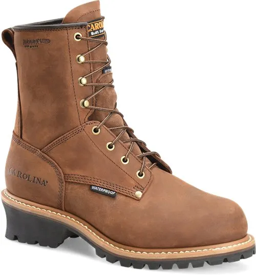 Carolina Men's 8 Steel Toe Waterproof Insulated Logger Boot - CA5821