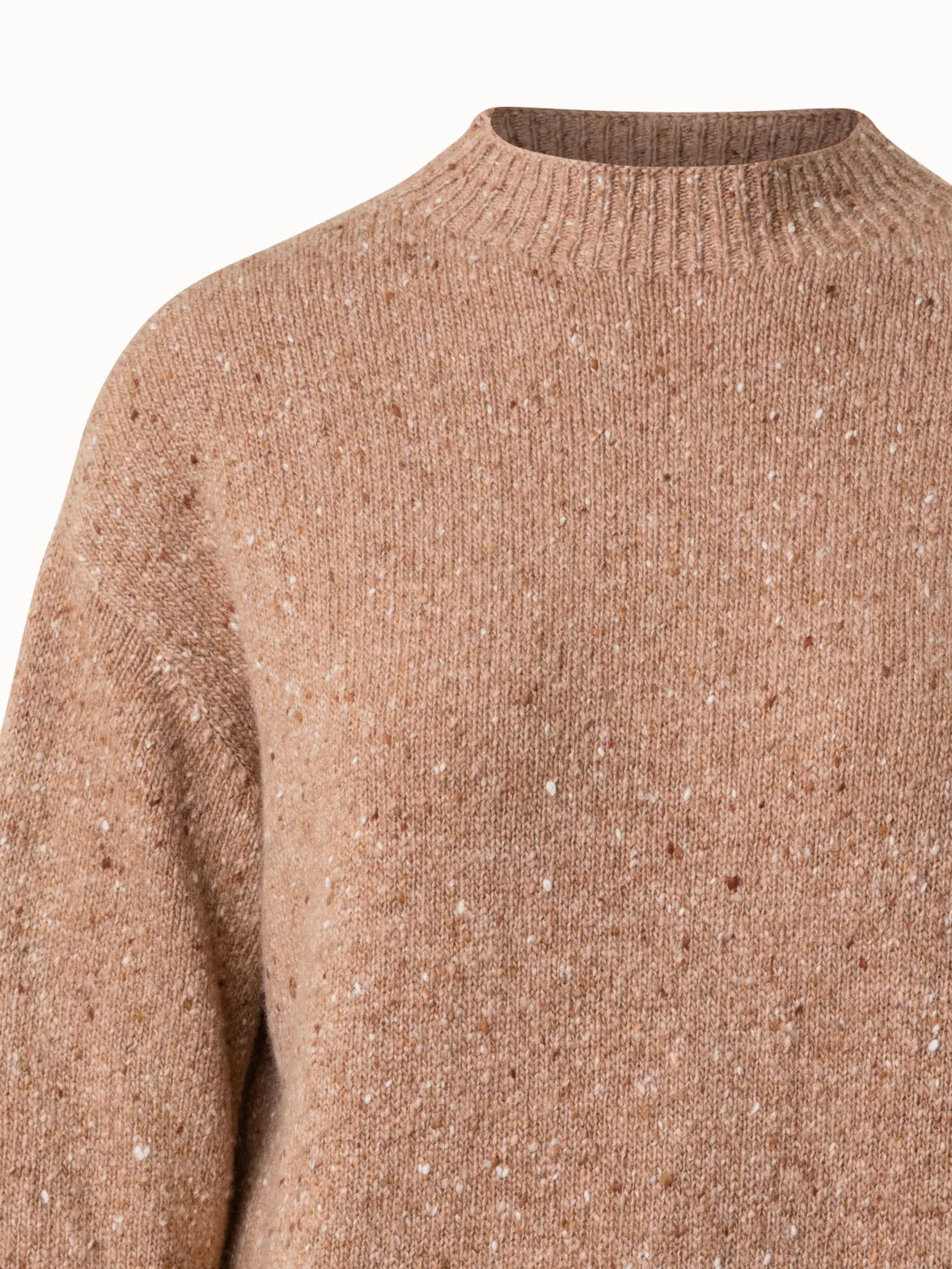 Cashmere Tweed Pullover