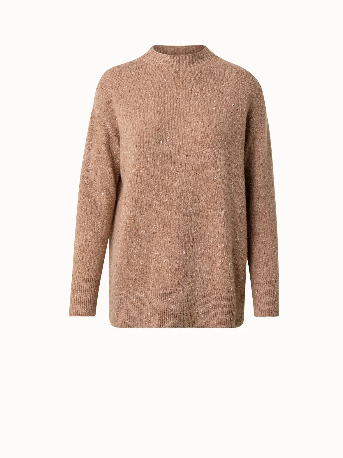 Cashmere Tweed Pullover