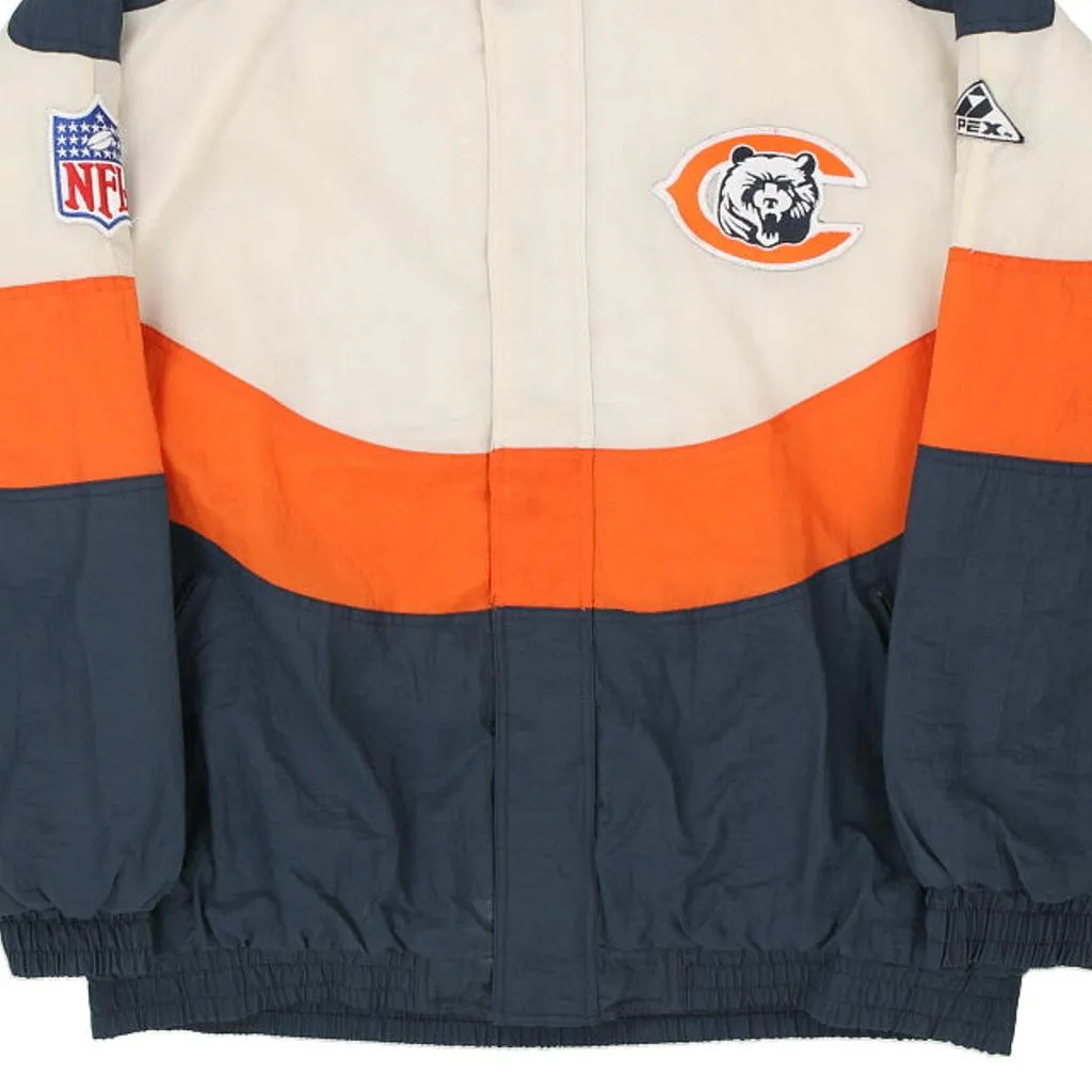 Chicago Bears Pro Line NFL Jacket - XL Block Colour Polyester Blend