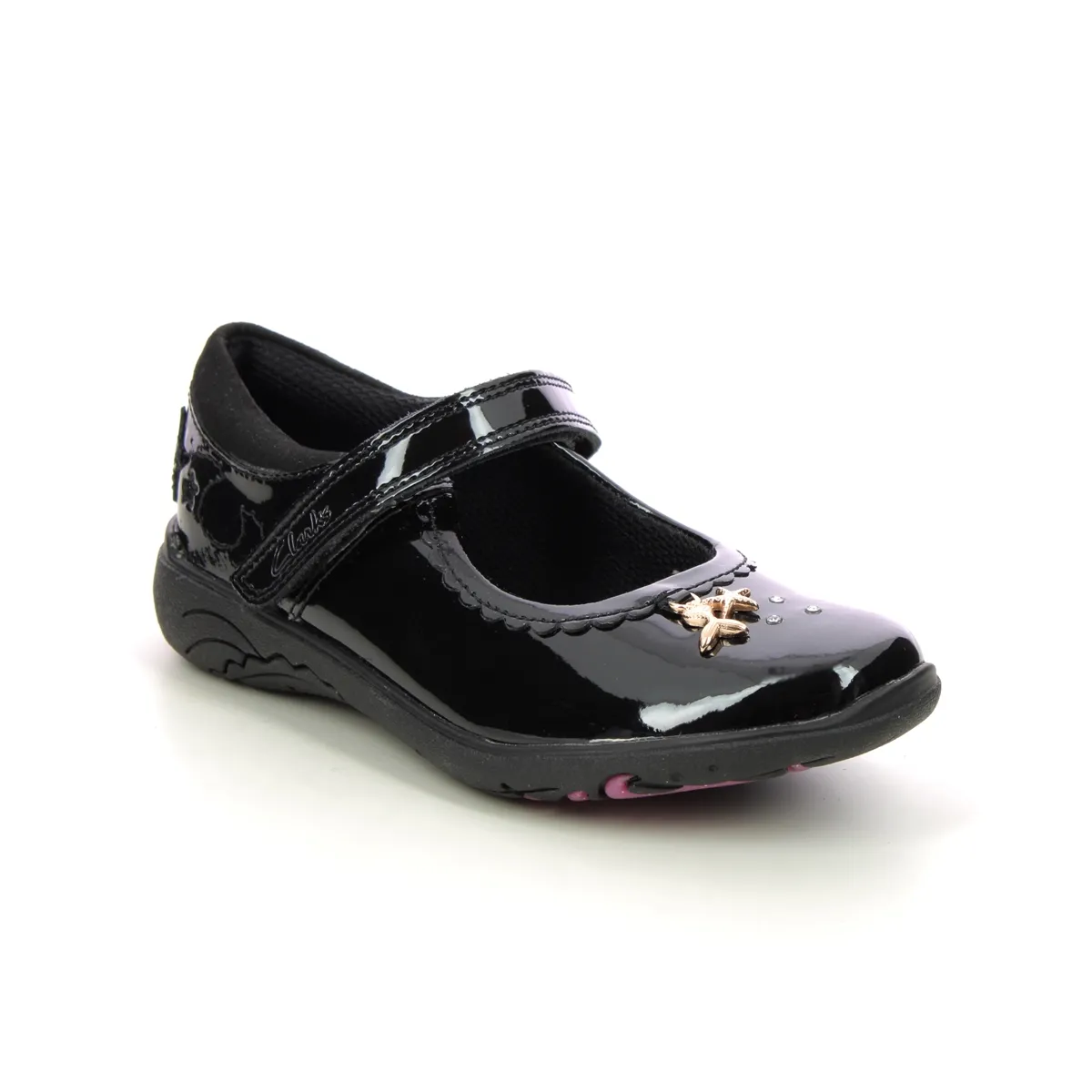 Clarks - Relda Sea K Mary Jane 261722417g - G Fit (black Patent)