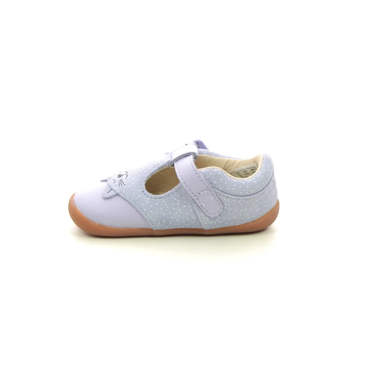 Clarks - Roamer Cub T 261723096f - F Fit (lilac)