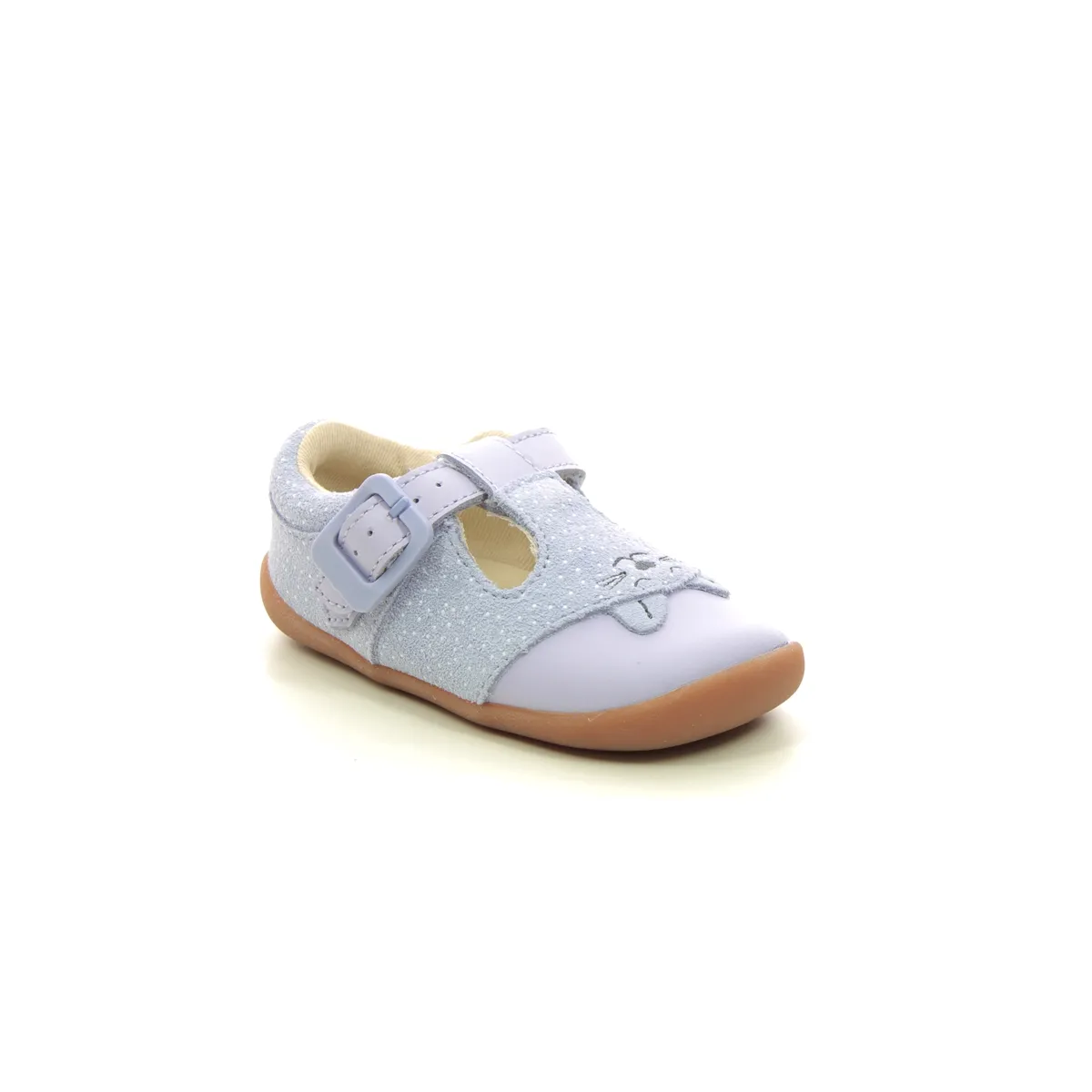 Clarks - Roamer Cub T 261723096f - F Fit (lilac)