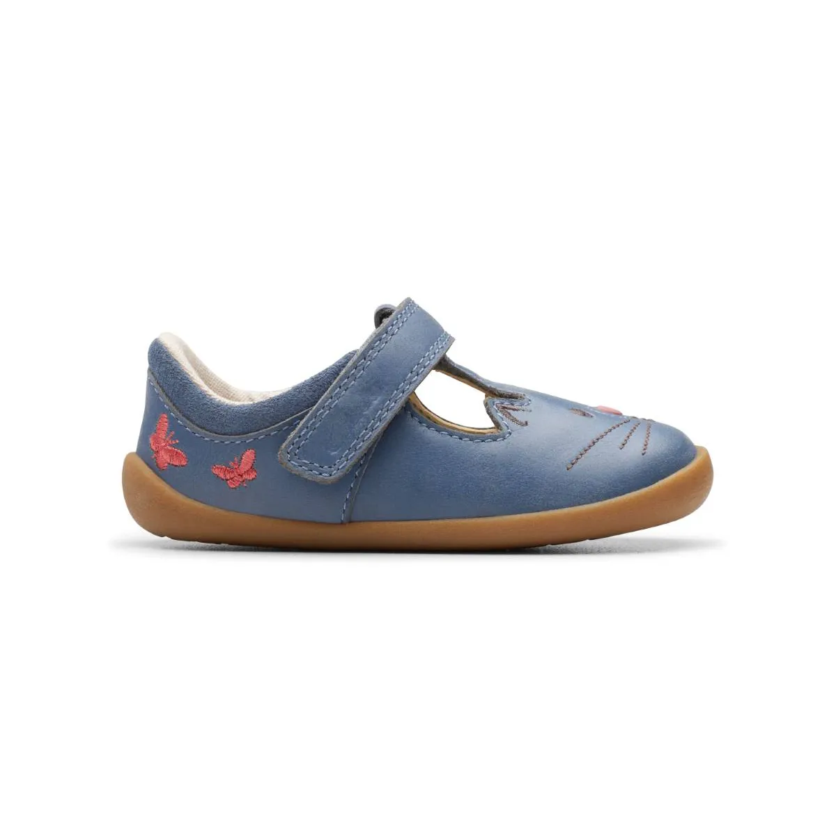 Clarks - Roamer Ears T 261765066f - F Fit (denim Leather)