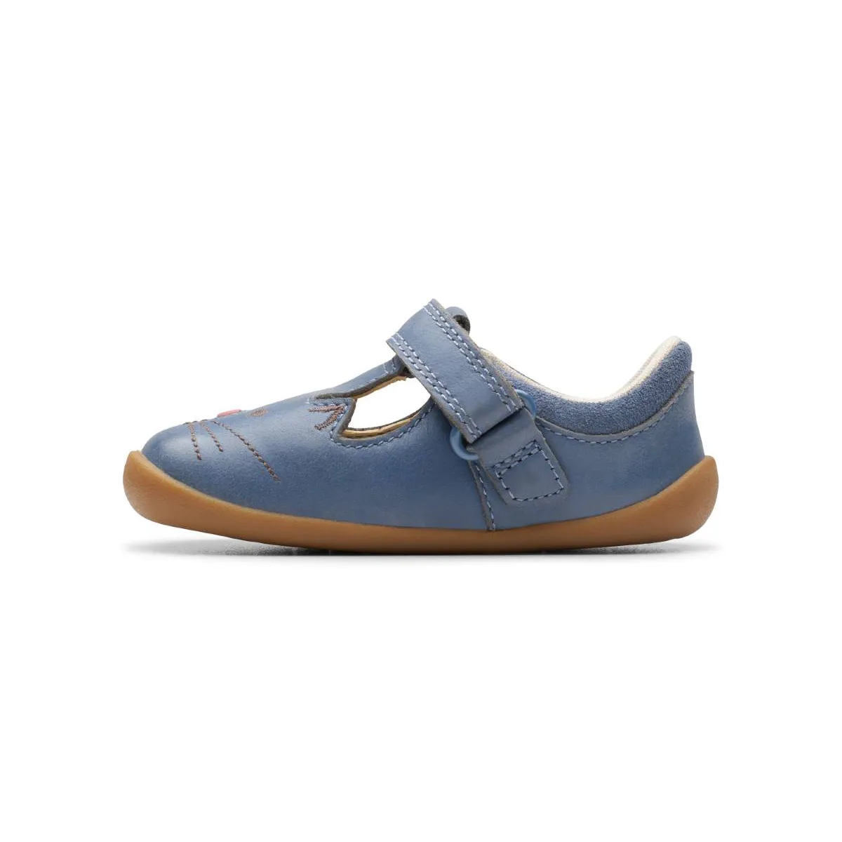 Clarks - Roamer Ears T 261765066f - F Fit (denim Leather)