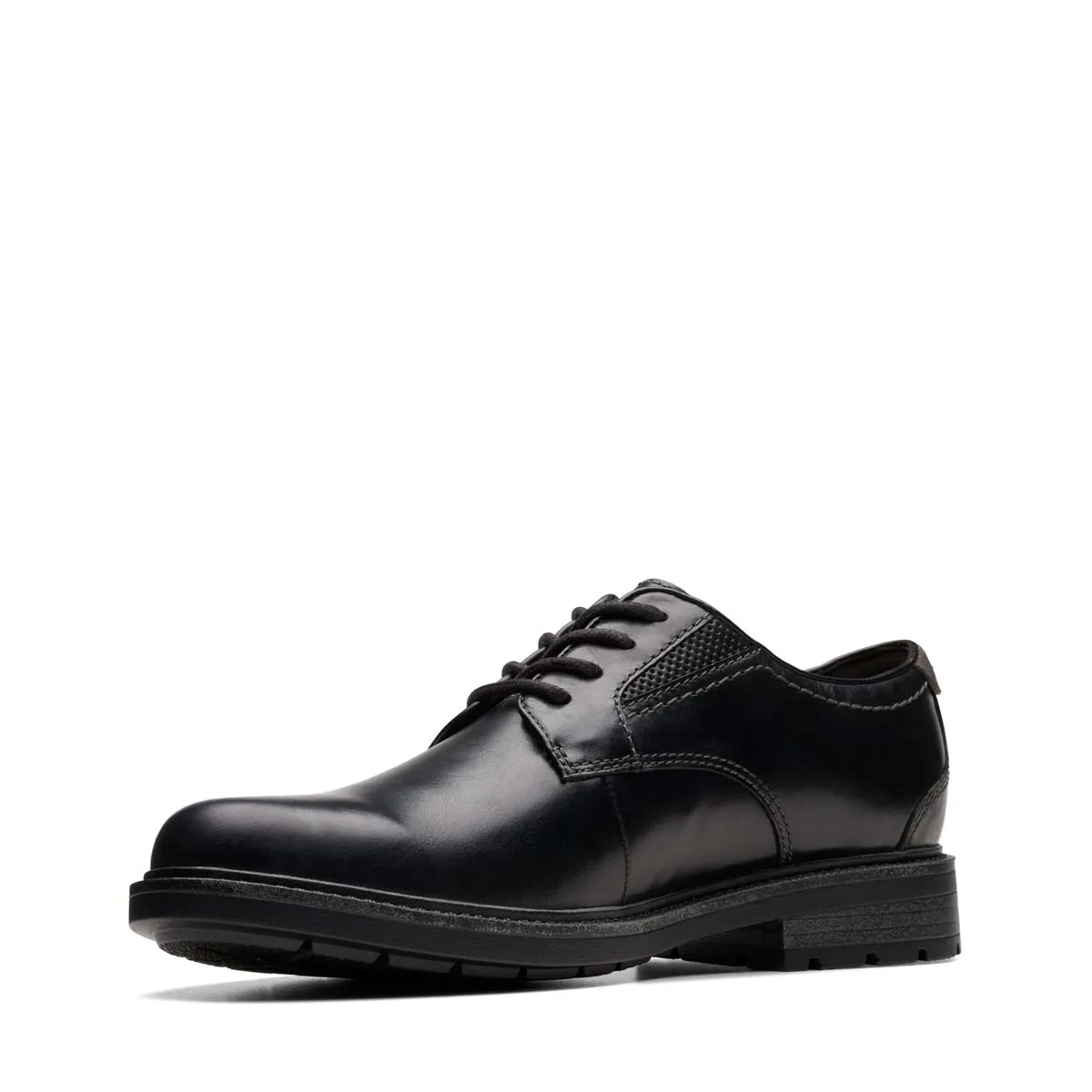 Clarks - Un Shire Low 261746528h - H Fit (black Leather)