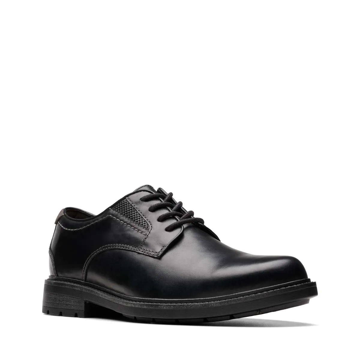 Clarks - Un Shire Low 261746528h - H Fit (black Leather)