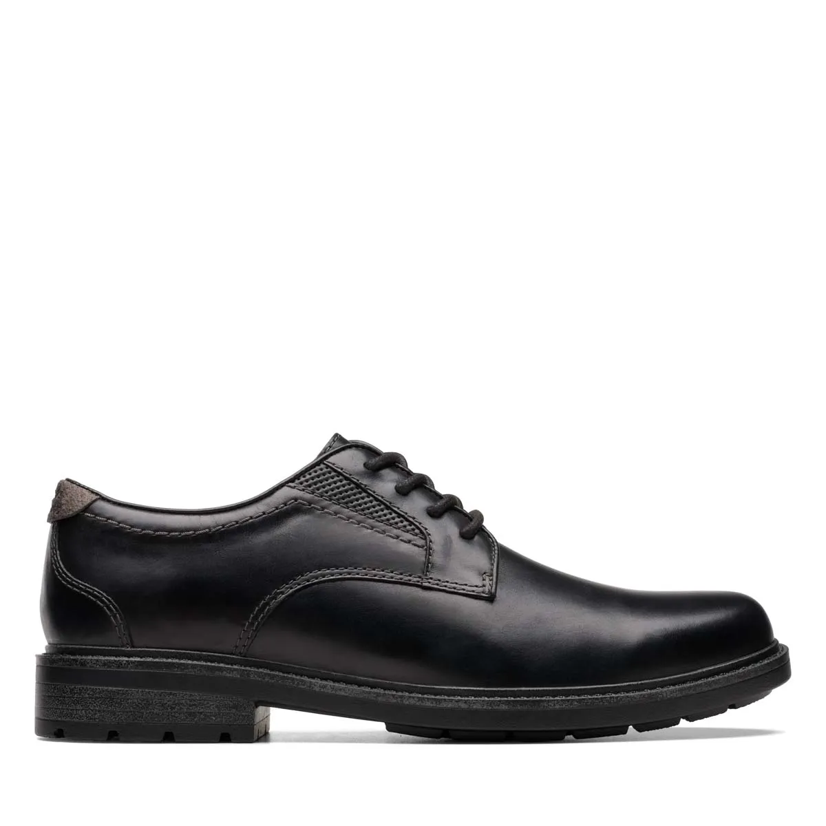 Clarks - Un Shire Low 261746528h - H Fit (black Leather)