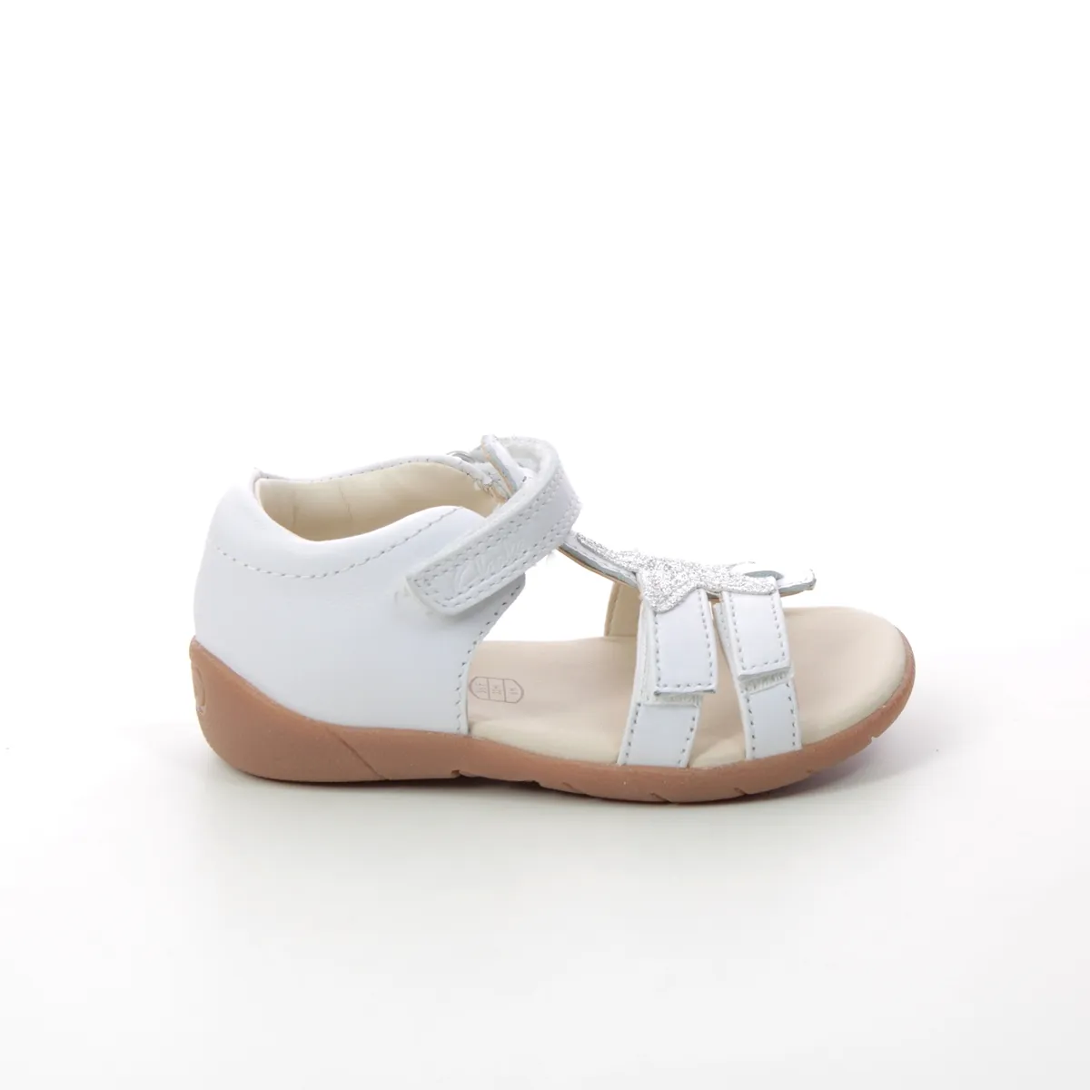 Clarks - Zora Summer T 261566436f - F Fit (white Leather)