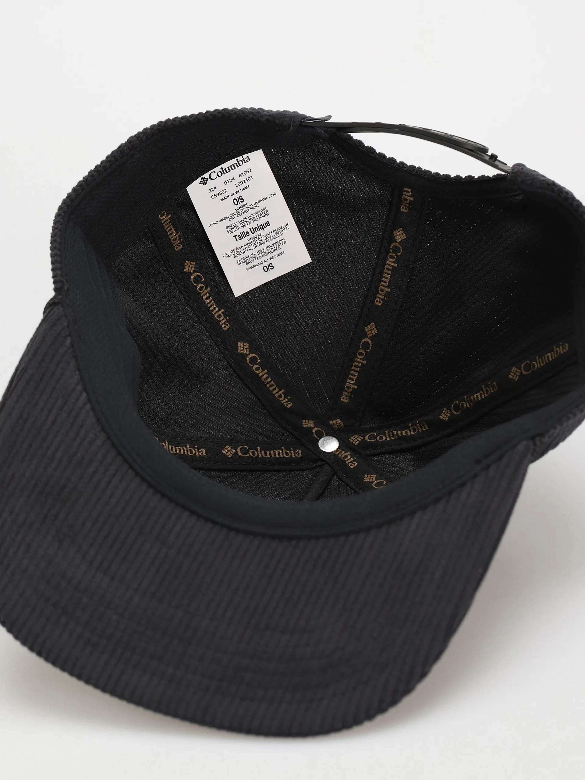 Columbia Cap Packsaddle Corduroy (black csc trac)