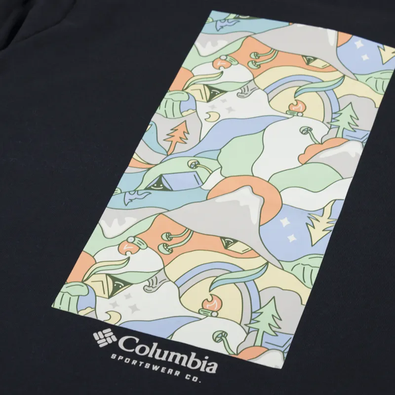 Columbia Explorers Canyon T Shirt Black Epicamp