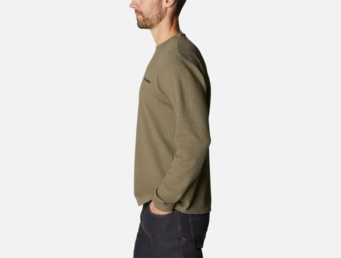 Columbia Men's Pine Peak II Waffle Long Sleeve Crew - FINAL SALE