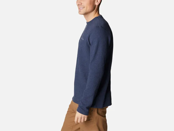 Columbia Men's Pine Peak II Waffle Long Sleeve Crew - FINAL SALE