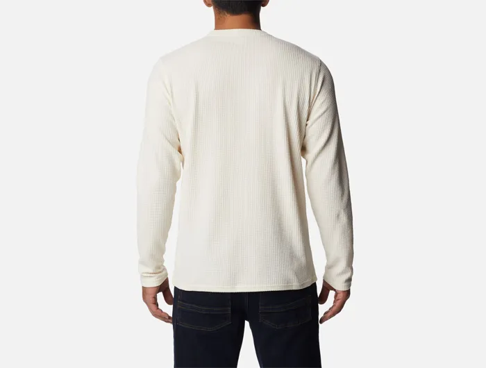 Columbia Men's Pine Peak II Waffle Long Sleeve Crew - FINAL SALE