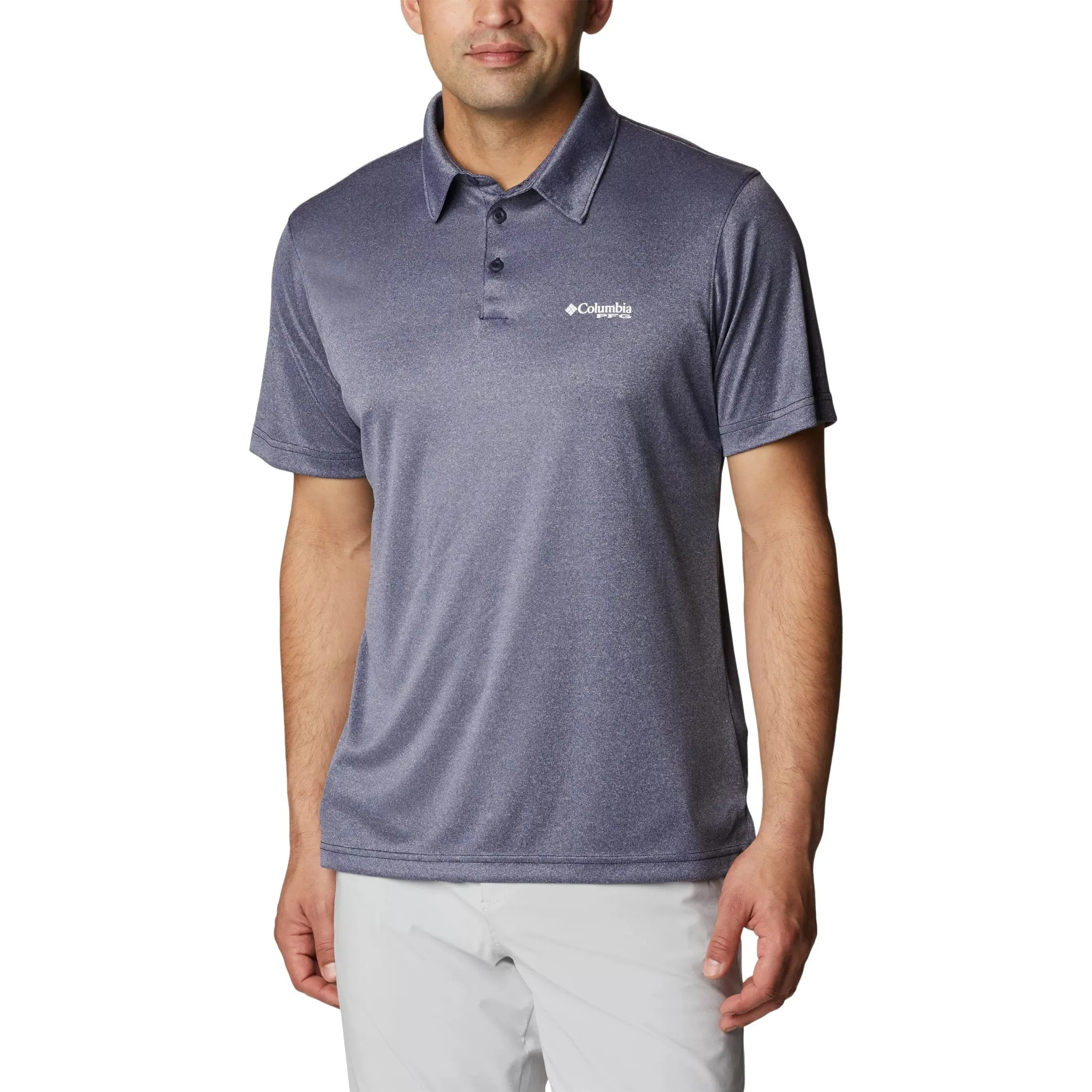 Columbia Men's Terminal Tackle Heather Polo