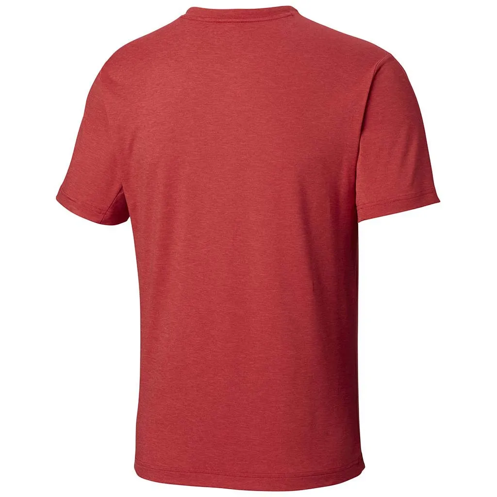 Columbia Tech Trail II t-shirt col en v manches courtes pour homme