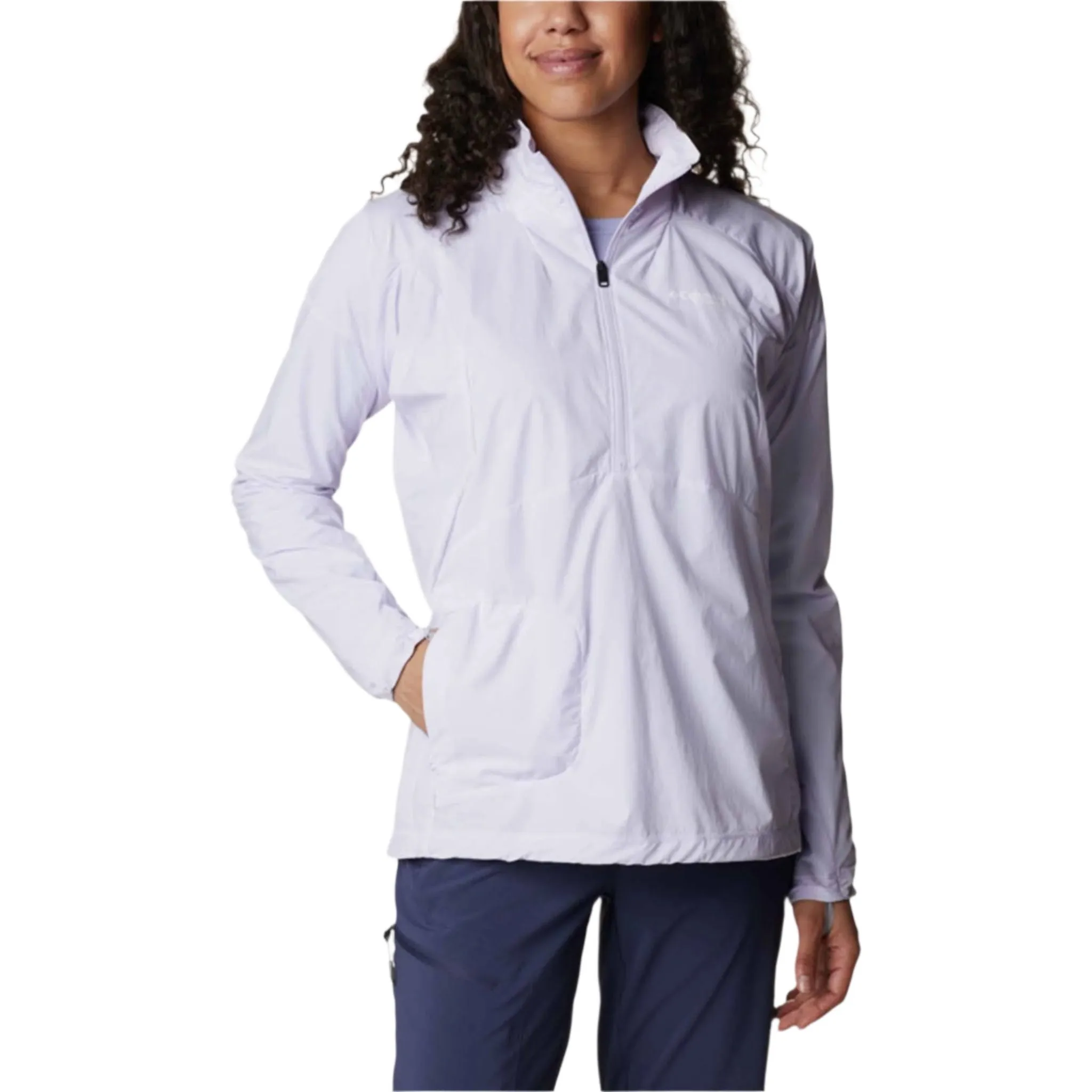 Columbia Titan Pass Lightweight Half Zip manteau coupe-vent femme