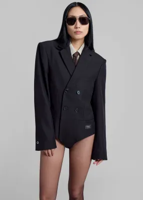 Coperni Tailored Body Jacket - Black