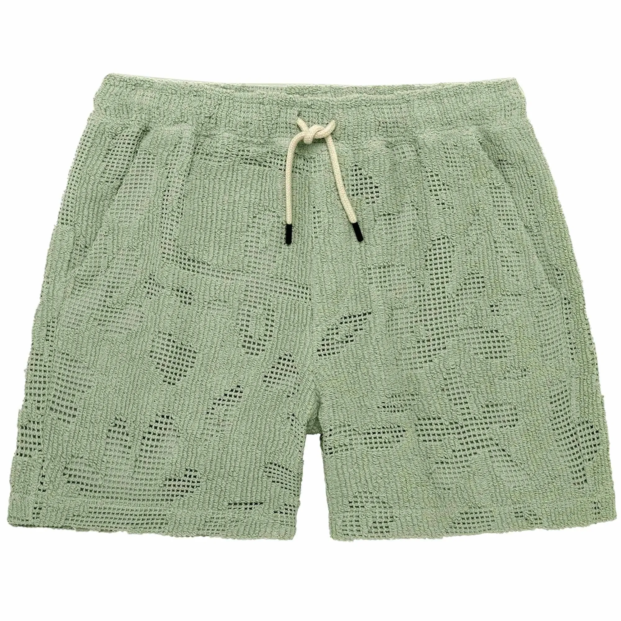 Crochet Shorts - Galbanum 