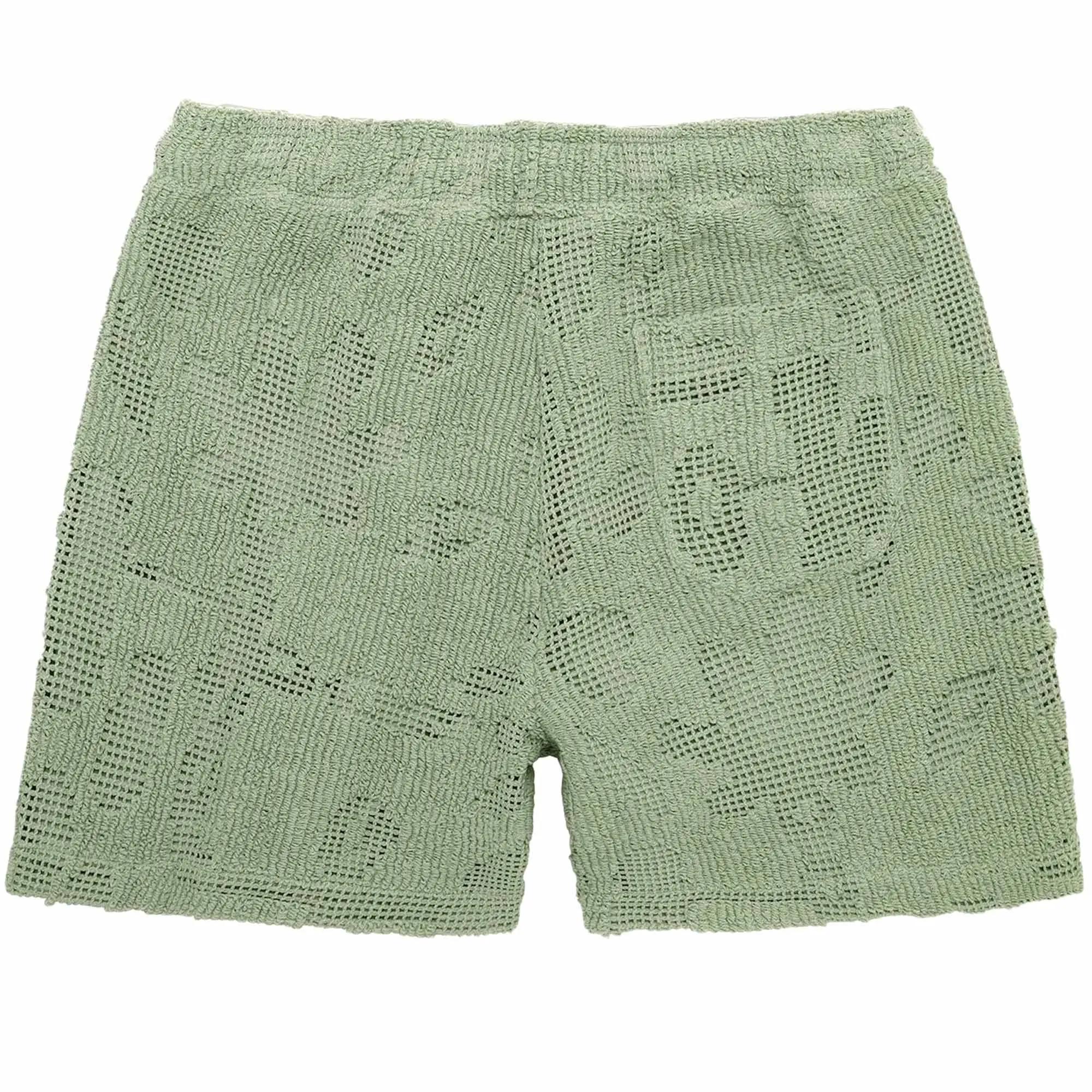 Crochet Shorts - Galbanum 