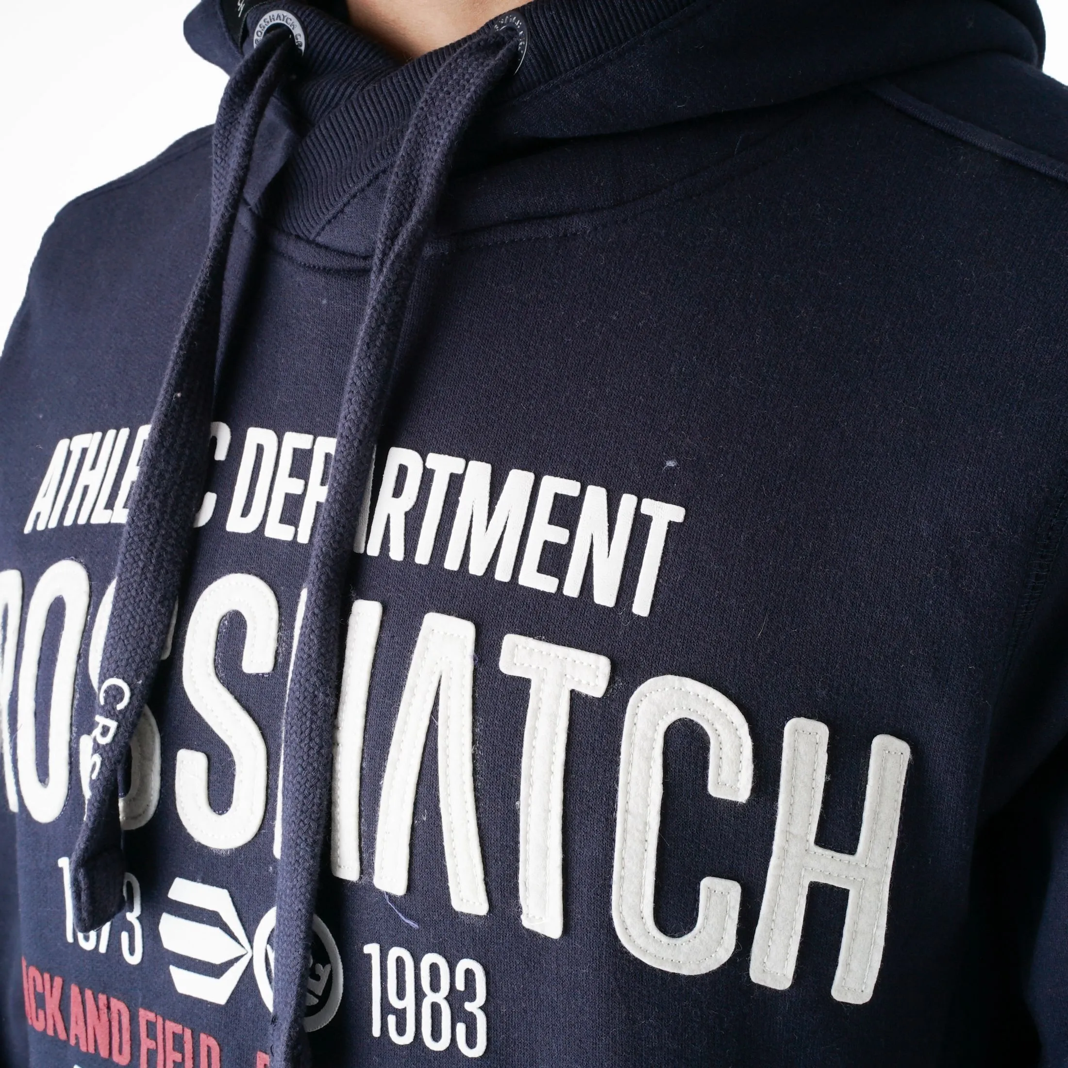 Crosshatch Rasterize Overhead Logo Hoodie Night Sky