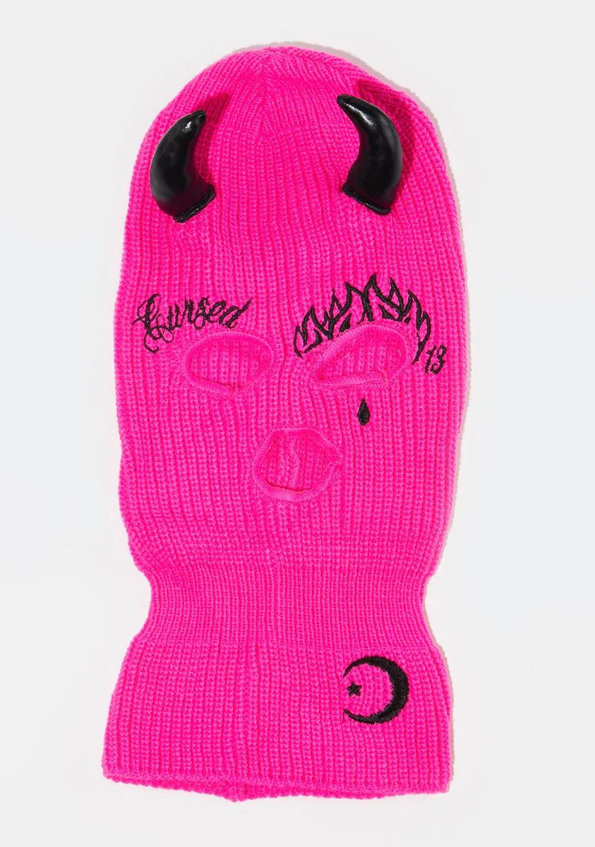 Cursed Ski Mask-