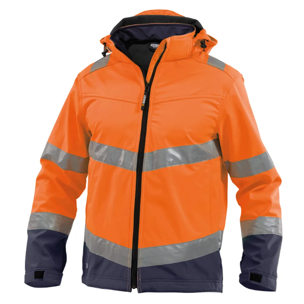 DASSY Malaga 300329 Hi-Vis Softshell Work Jacket Various Colours