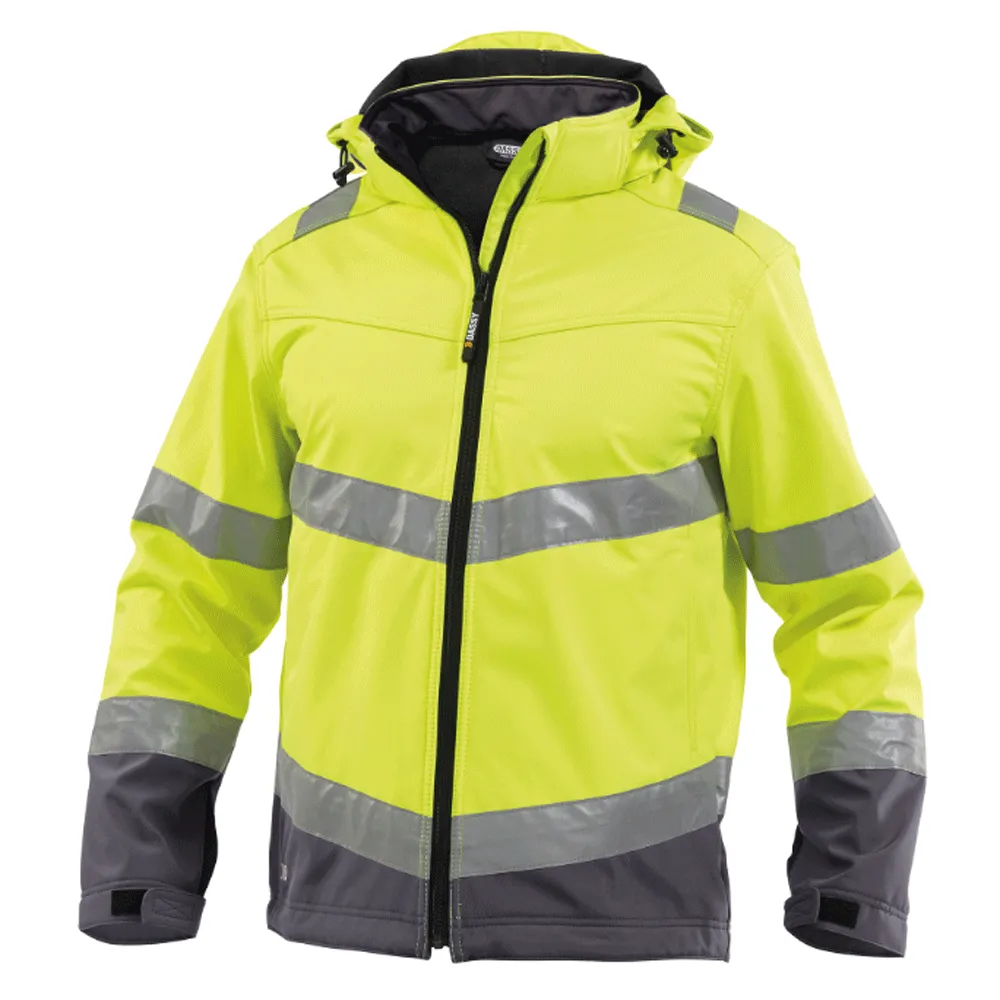 DASSY Malaga 300329 Hi-Vis Softshell Work Jacket Various Colours