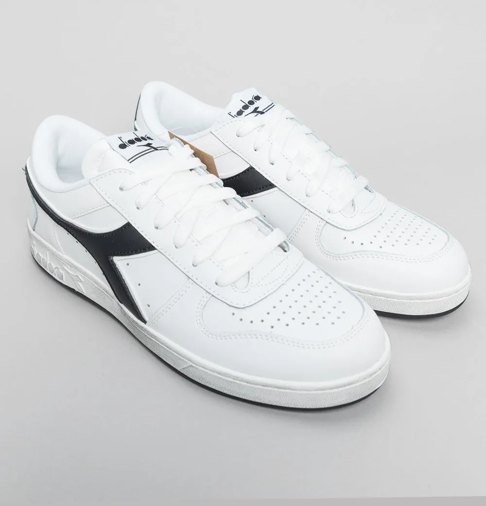 Diadora Magic Basket Low Icona Trainers White/Black