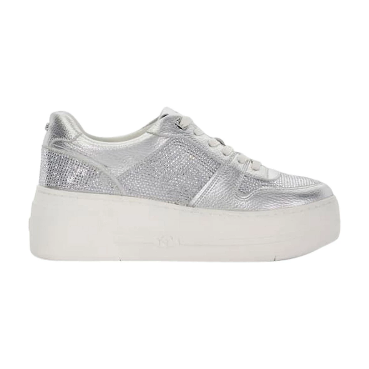 DUNE LONDON Evangelyn 2 Platform Trainers - Metallic